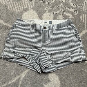 Old Navy 100% Cotton Pinstripe Nautical Shorts
